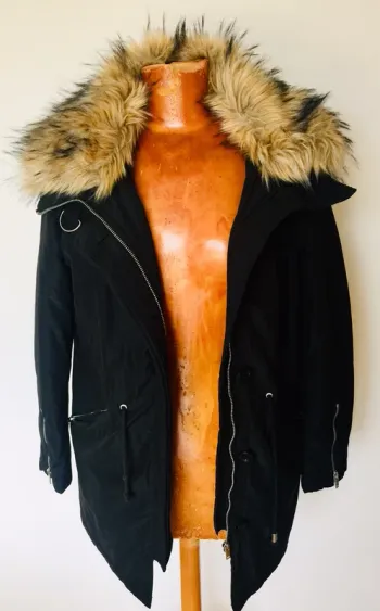 Manteau long noir