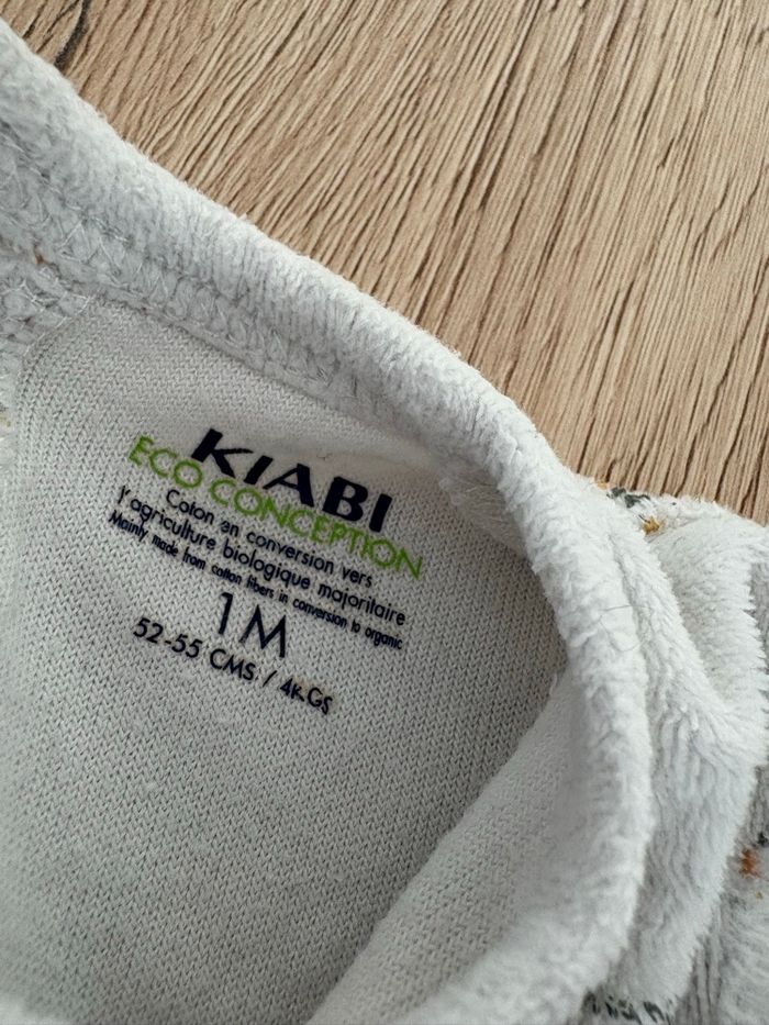 Pyjama kiabi taille 1 mois - photo numéro 3