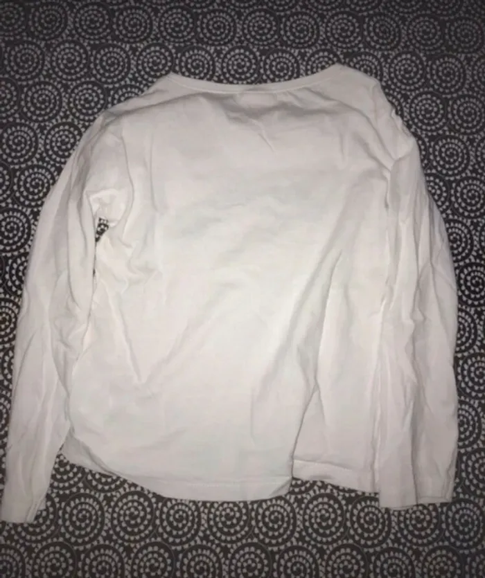 T shirt manches longues 5 ans tape a l’œil neuf jamais porté juste lavé - photo numéro 2