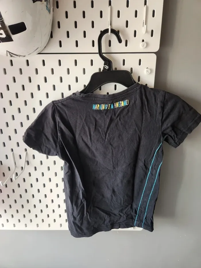 Tshirt noir skate gemo - photo numéro 3