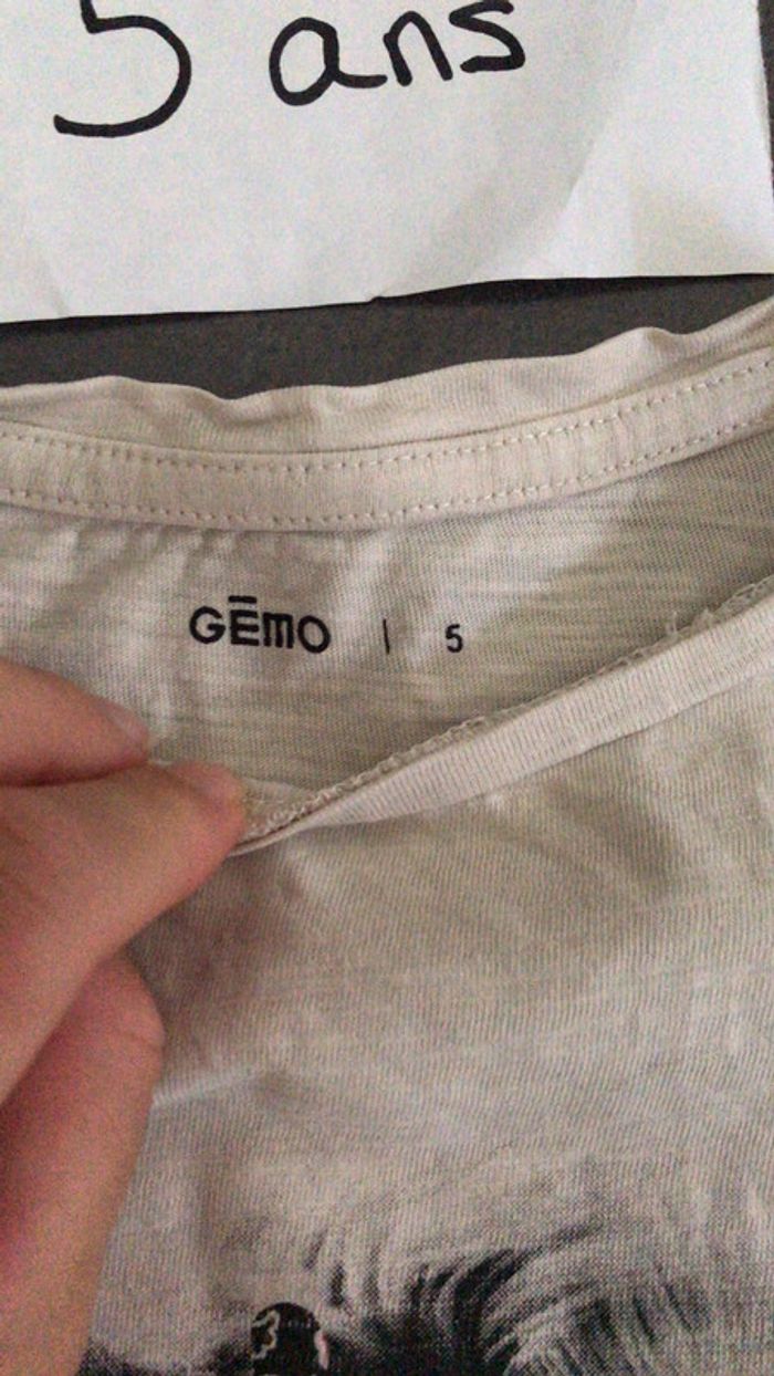 Teeshirt manches longues cheval - photo numéro 2