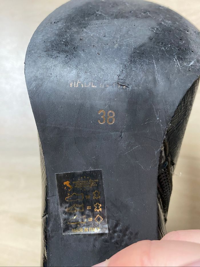 Bottines talon carré - photo numéro 3