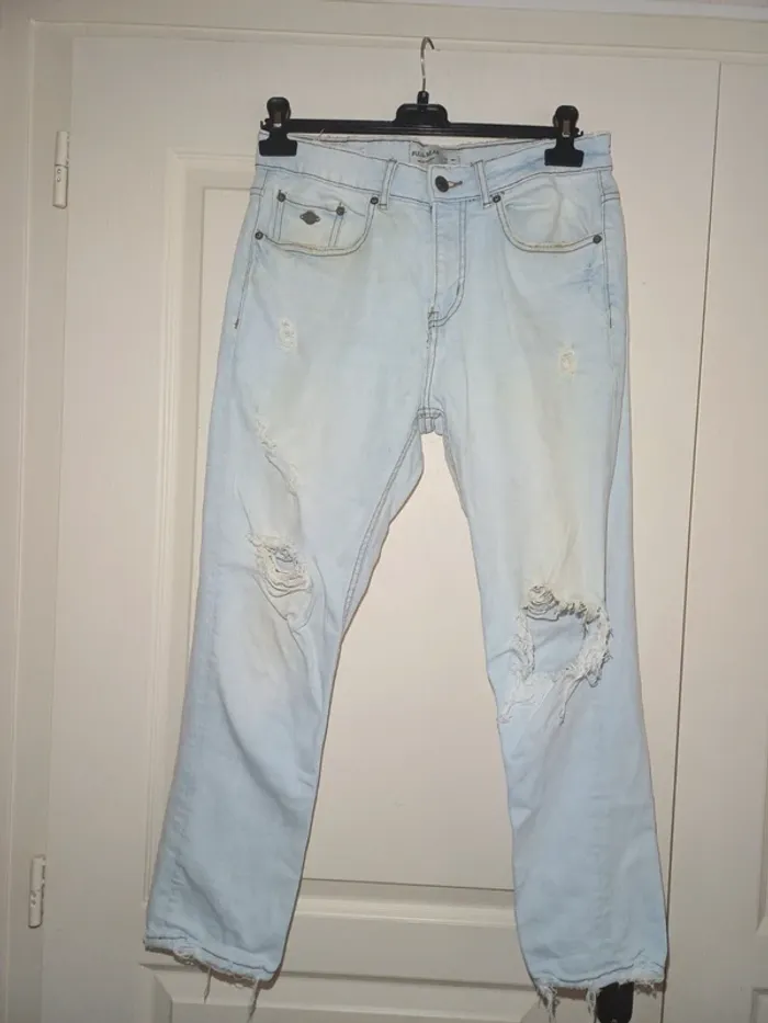 Jeans troués Pull&Bear