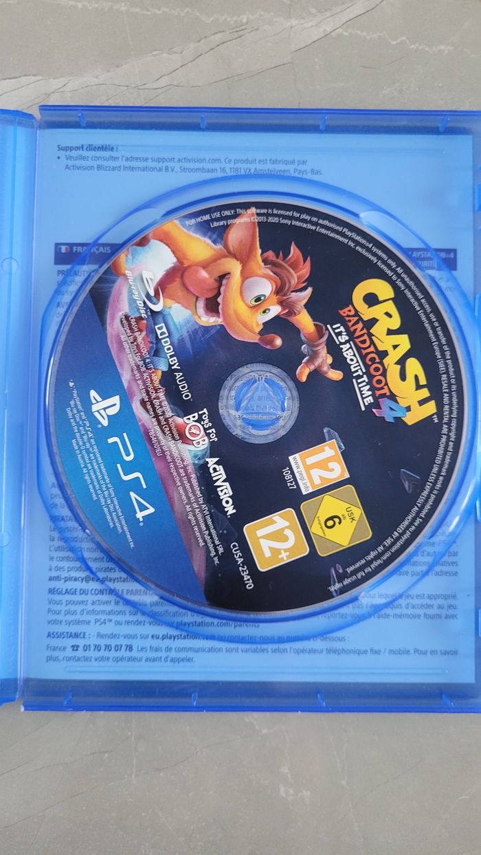 Jeu Ps4 Crash Bandicoot 4 - photo numéro 2