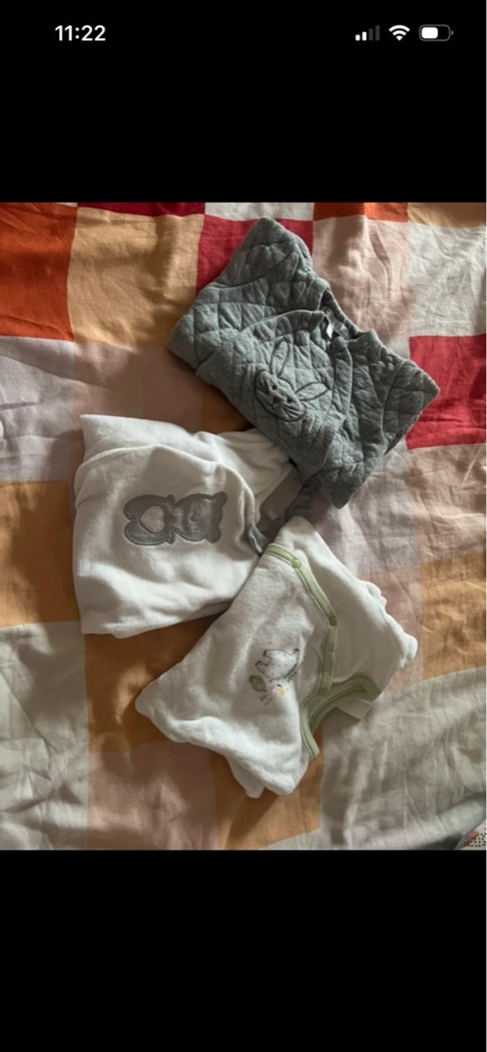 Lot pyjama naissance