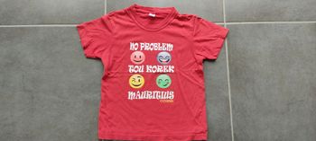 Tshirt  No problem 7/8ans
