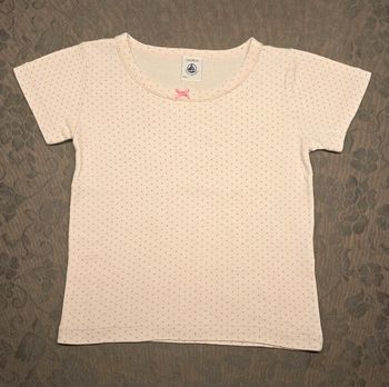 Tee-shirt maillot de corps Petit Bateau 2 ans
