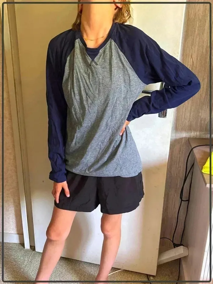 T shirt manche longue taille 36 marque tex