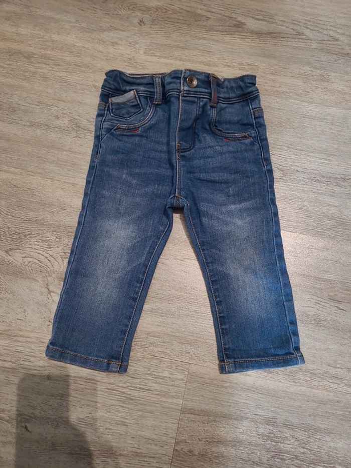 Haut cache coeur mauve et jean - photo numéro 5