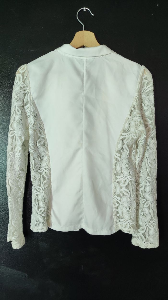 Veste blazer en dentelle femme - photo numéro 2