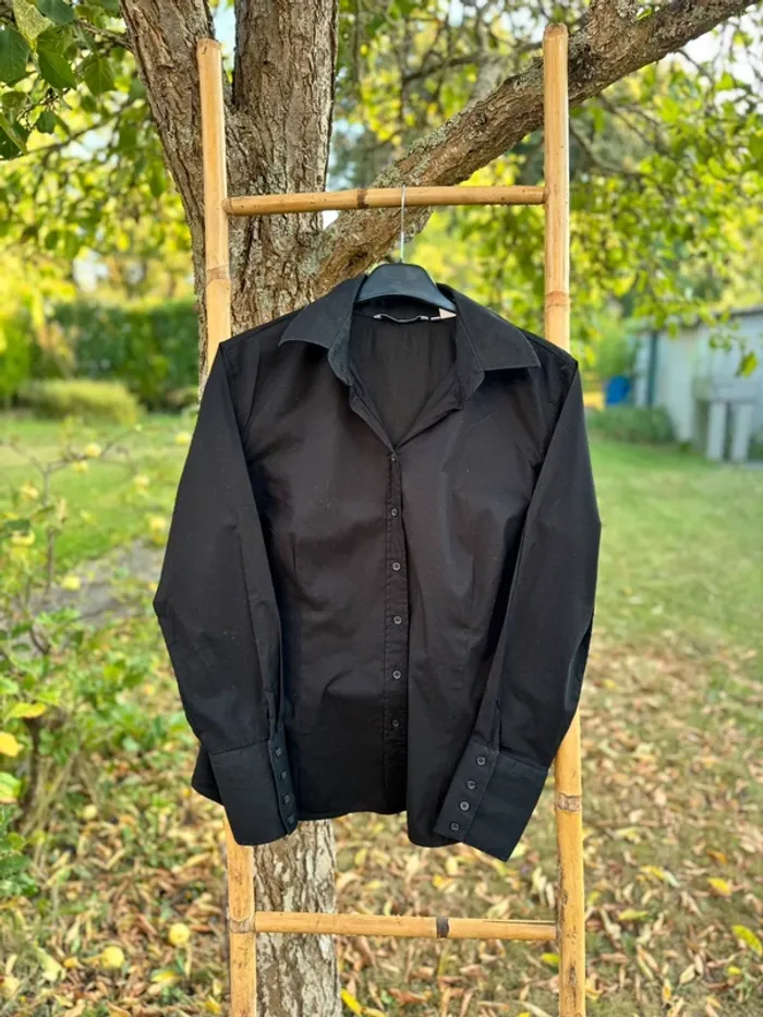 Chemise noire || Zara || taille XL