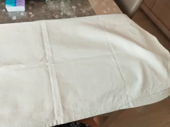 Deux alèses de taies de traversin une personne 80x36