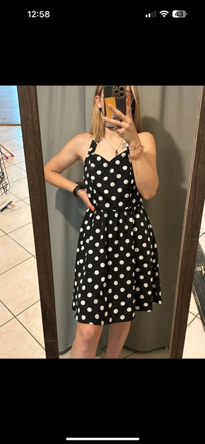 Robe à pois shein s - photo numéro 2