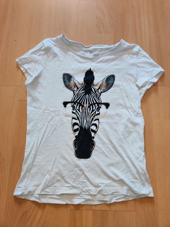 Tee-shirt zèbre Only 11-12 ans