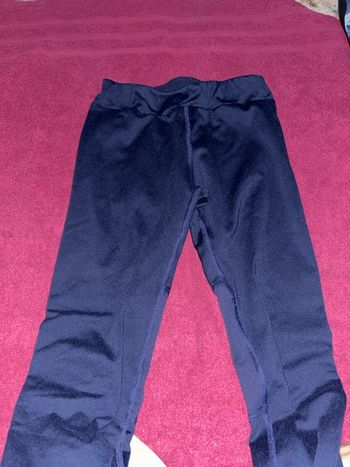 Legging thermique bleu 