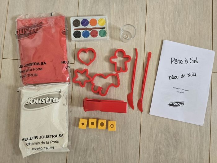 Déco de Noël en pâte à sel Joustra - photo numéro 3
