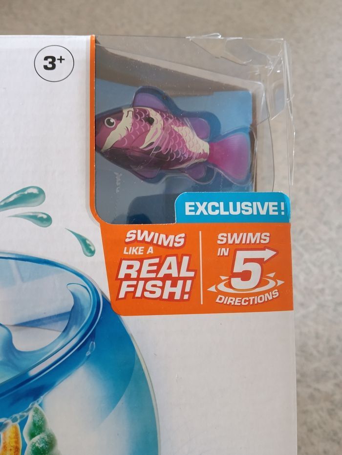 Robo Fish Neuf poisson violet Zuru aquarium - photo numéro 3