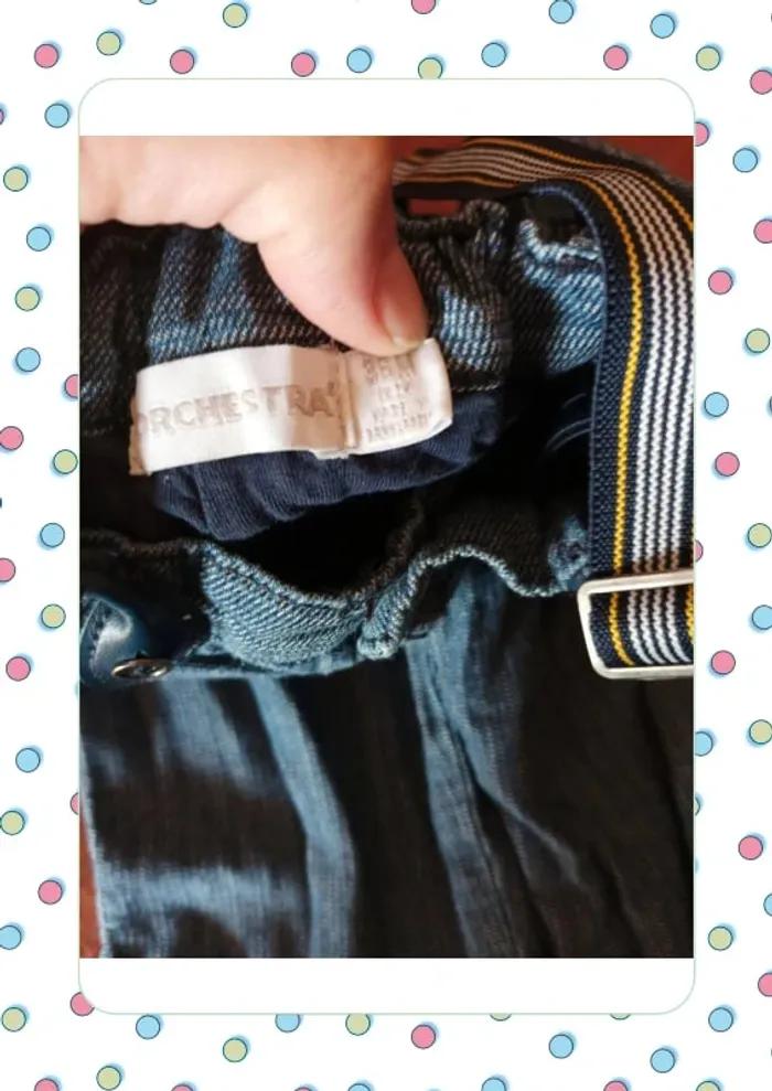 Pantalon souple avec bretelles - photo numéro 5