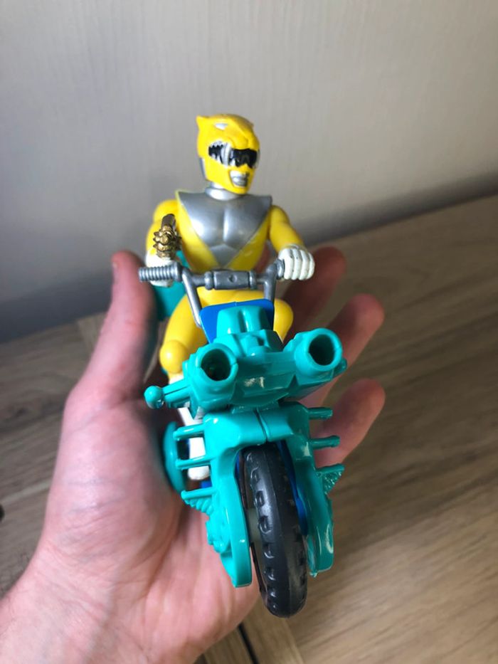 Figurine jouet moto véhicule power rangers vintage bootleg ko - photo numéro 6