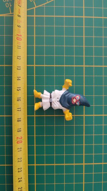 Jouet ancien vintage dans l'état mini figurine dragon ball z DBZ Mighty Mask AB Toys 6 cm 1989 #SP