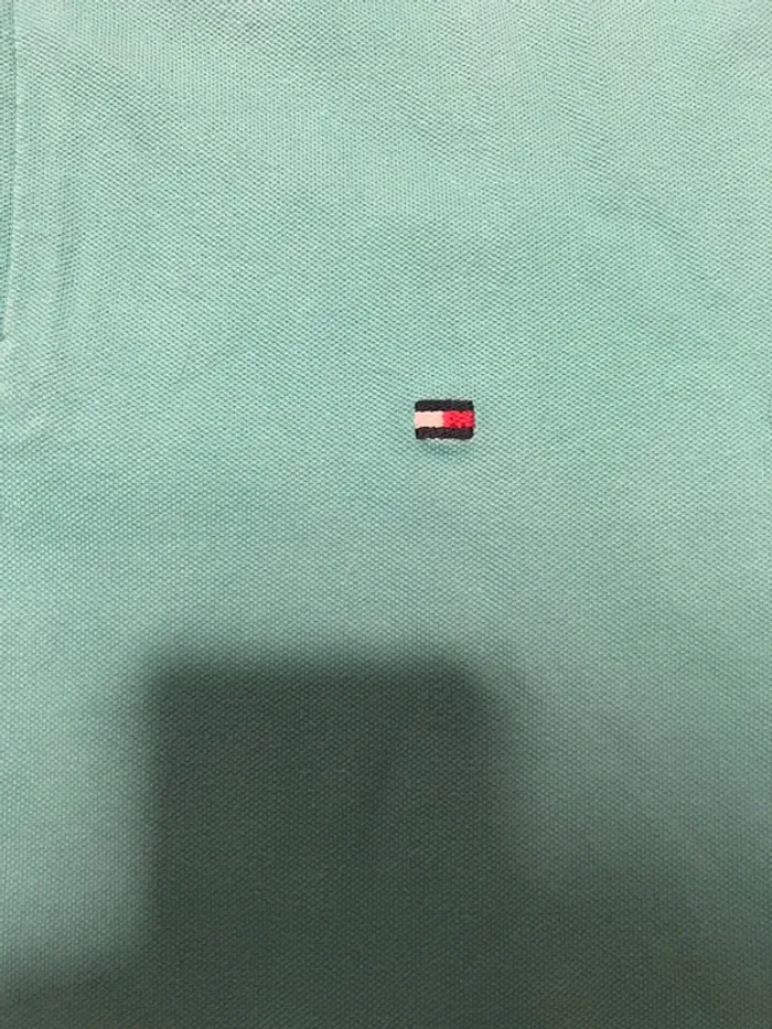 Polo tommy hilfiger vert taille xl - photo numéro 2
