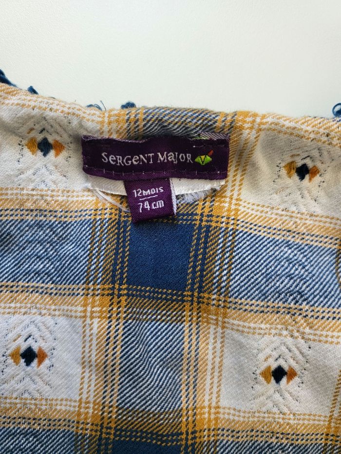 Gilet berger sergent major 12 mois - photo numéro 5