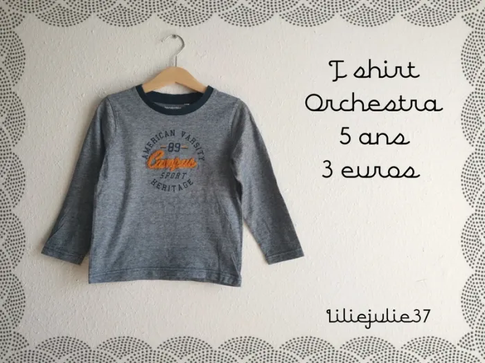 T shirt Orchestra 5 ans