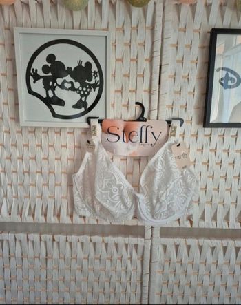 💕Jolie soutien-gorge dentelle avec armatures femme T95E steffy 💕