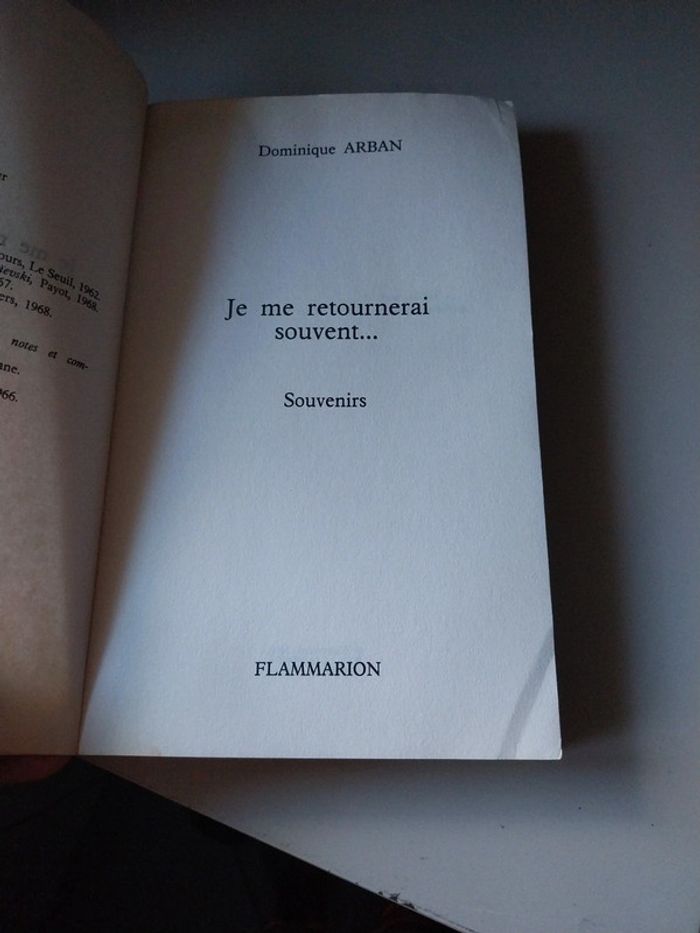 Je me retournerai souvent - photo numéro 3