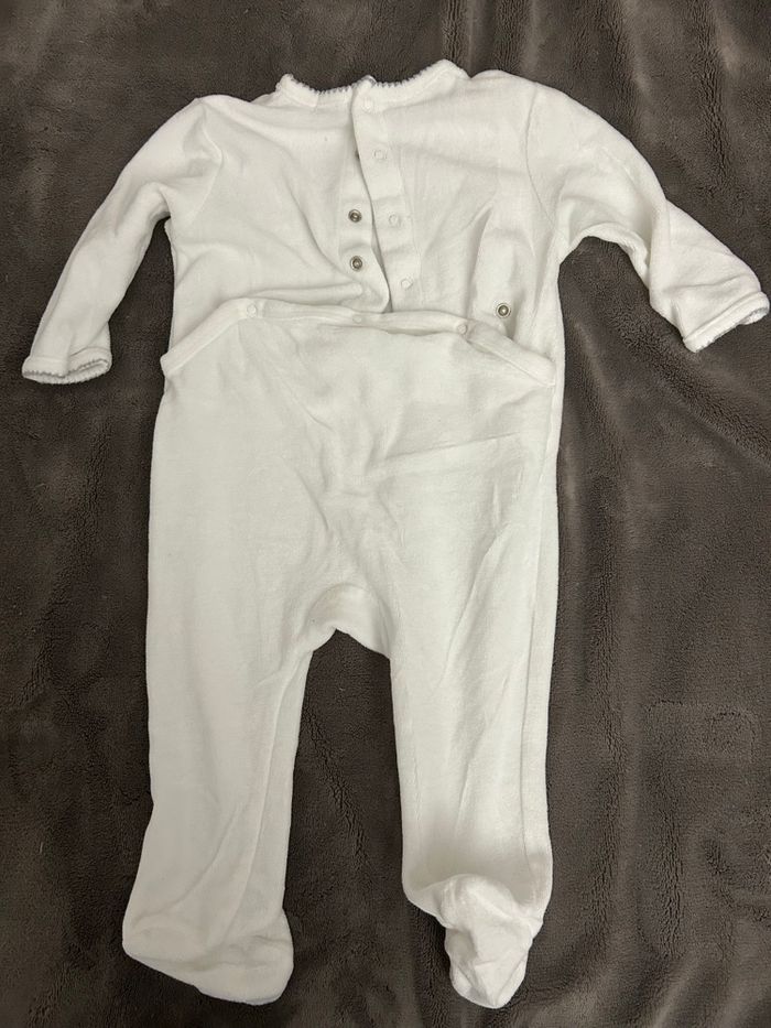 Pyjama velours  Kiabi 12 mois - photo numéro 4