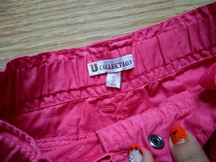 Panta court rose. U collection.
Taille 3 ans - photo numéro 4