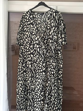 Robe noir et blanc