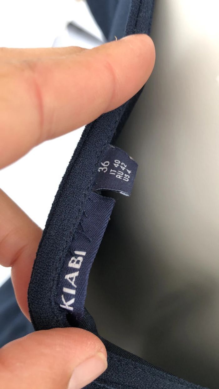 Très jolie robe bleue marine - photo numéro 7