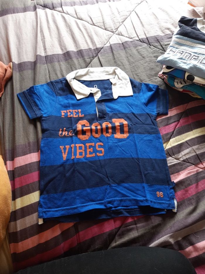 Polo okaidi 6ans garçon