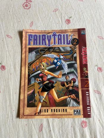 Jaquette tome 2 fairy tail