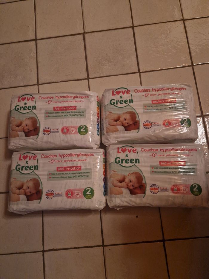 176 couches Love and Green taille 2