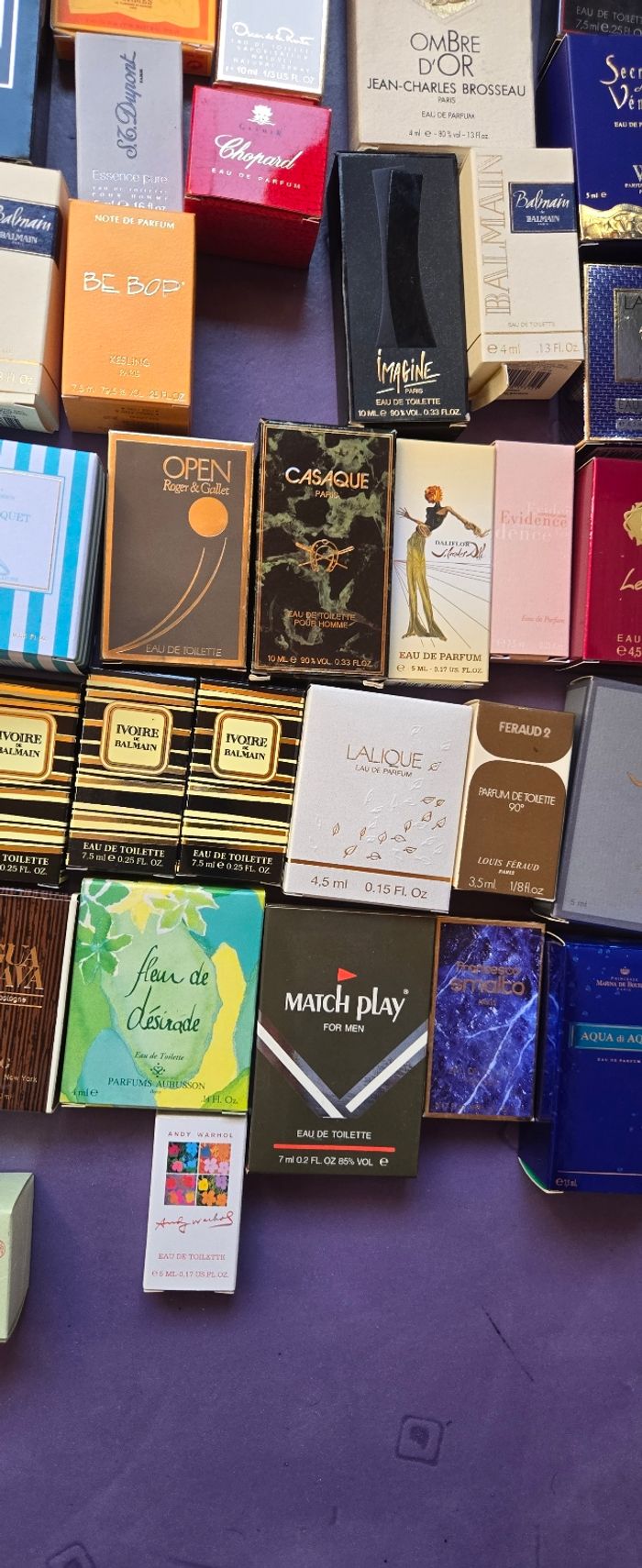 Boîtes vides miniatures de parfum 1e piece - photo numéro 3