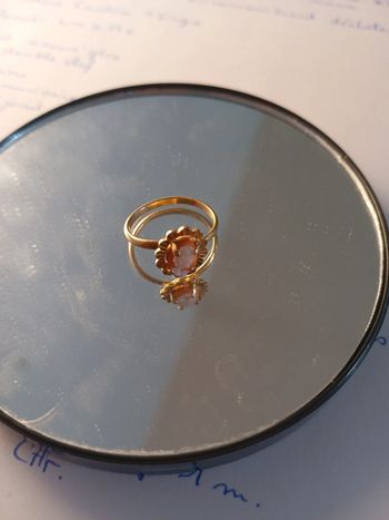 Bague plaqué or