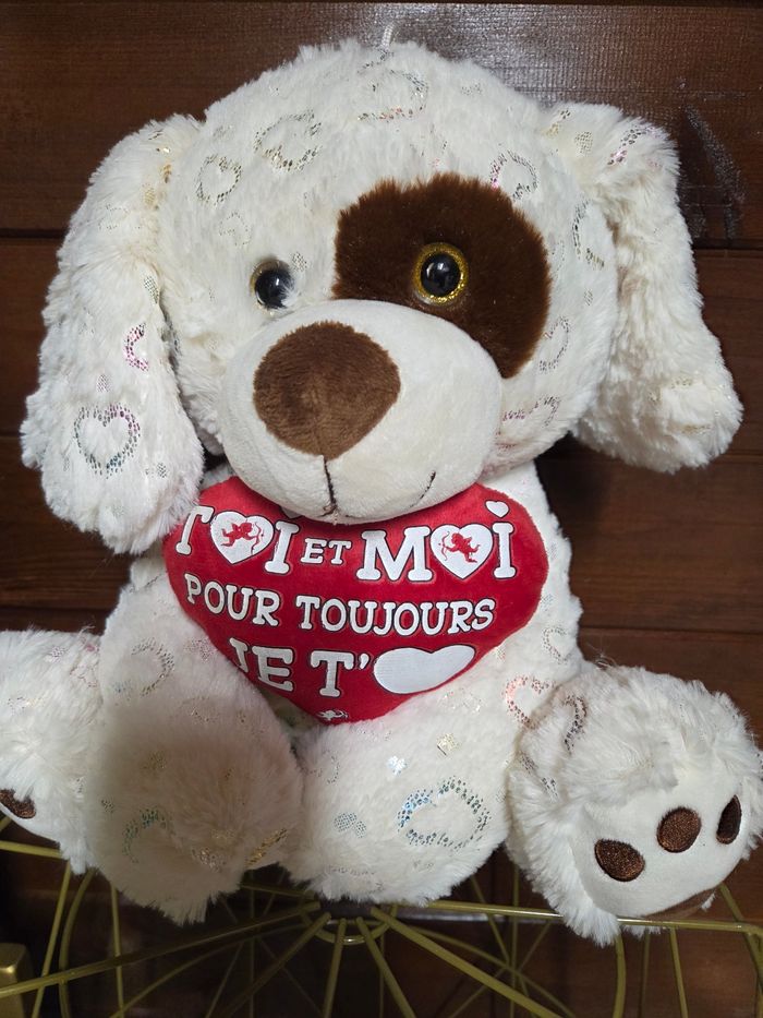peluche chien - photo numéro 2