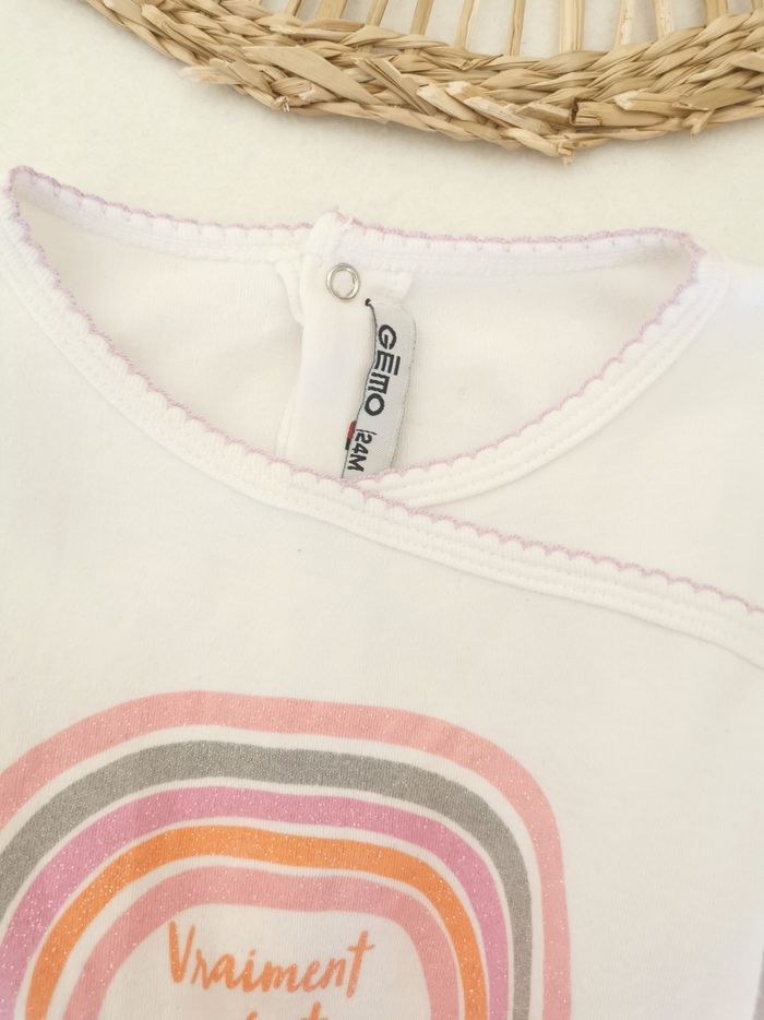 Pyjama léger étoiles "vraiment parfaite" Gémo 24 Mois - photo numéro 4