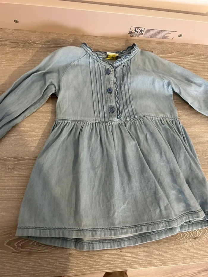 Robe en jean manches longues - photo numéro 2