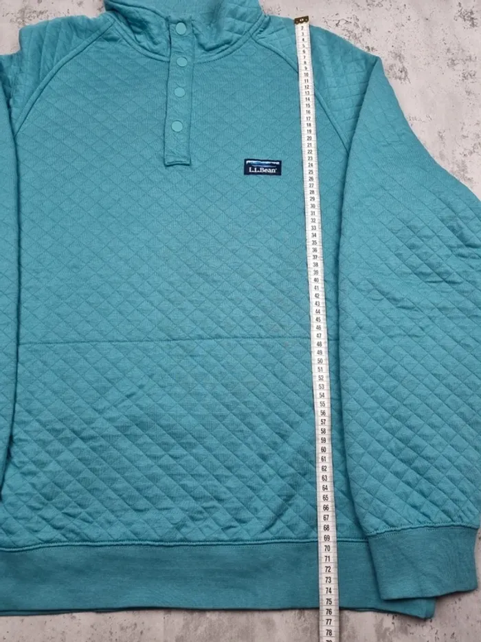 Pull L.L. Bean bleu matelassé – Taille XL Homme (mesures en photos) - photo numéro 12