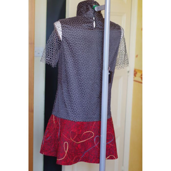 LE MIRAGE - Robe courte brodée T40 - photo numéro 3