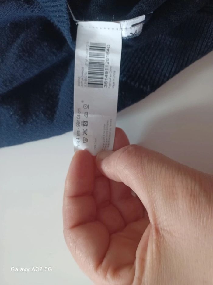 Pull fille en broderie. Monoprix kids - photo numéro 3