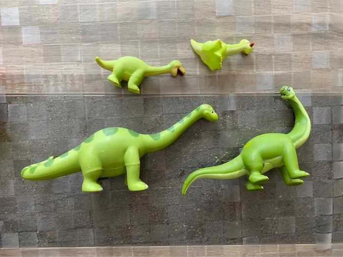 Livre le brontosaure et 4 figurines altaya le monde des dinosaures - photo numéro 6