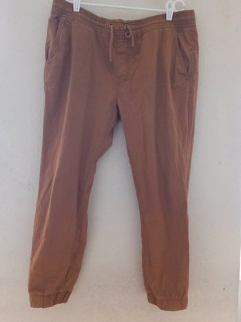 Partons de couleur brun hommes T: xxl