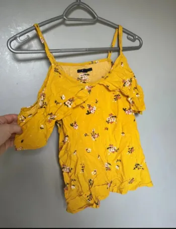 Débardeur jaune