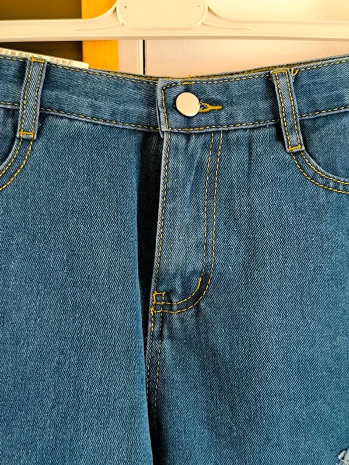 Short bleu foncé femme XL - photo numéro 6