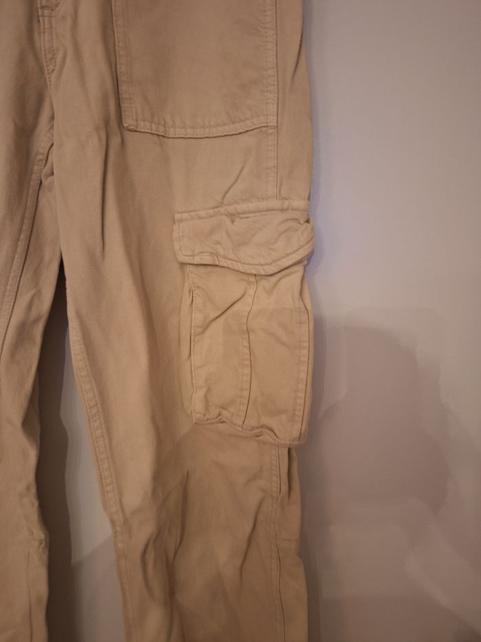 Baggy beige bershka - photo numéro 3