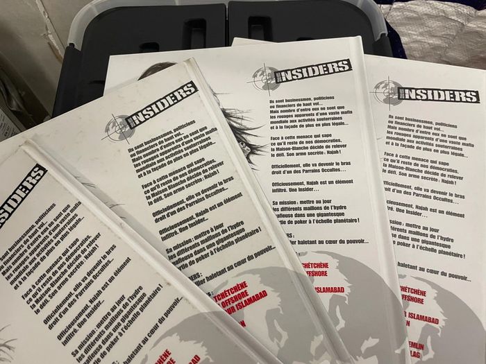 Bd 4 tomes insiders - photo numéro 3